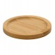 Porta Copo Redondo 10cm Com Suporte Ecokitchen Em Bambu